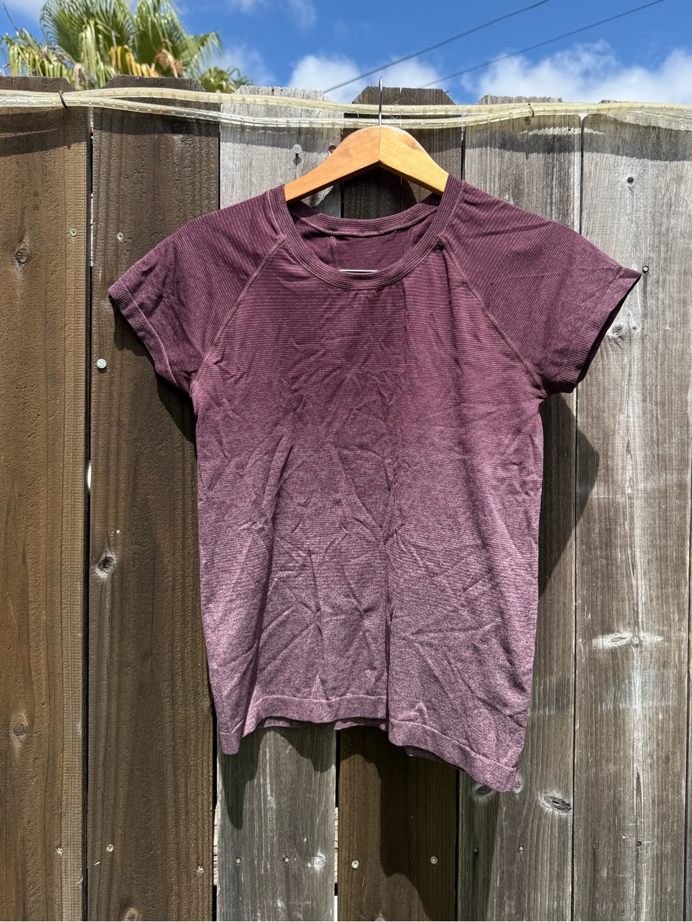 Athleta Ombre Workout Top